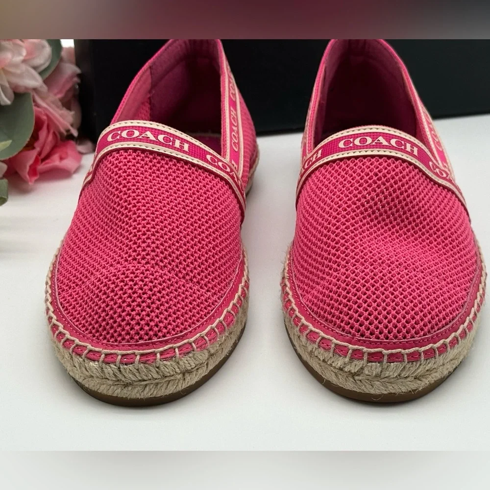 Coach Mesh Espadrille Size 5.5